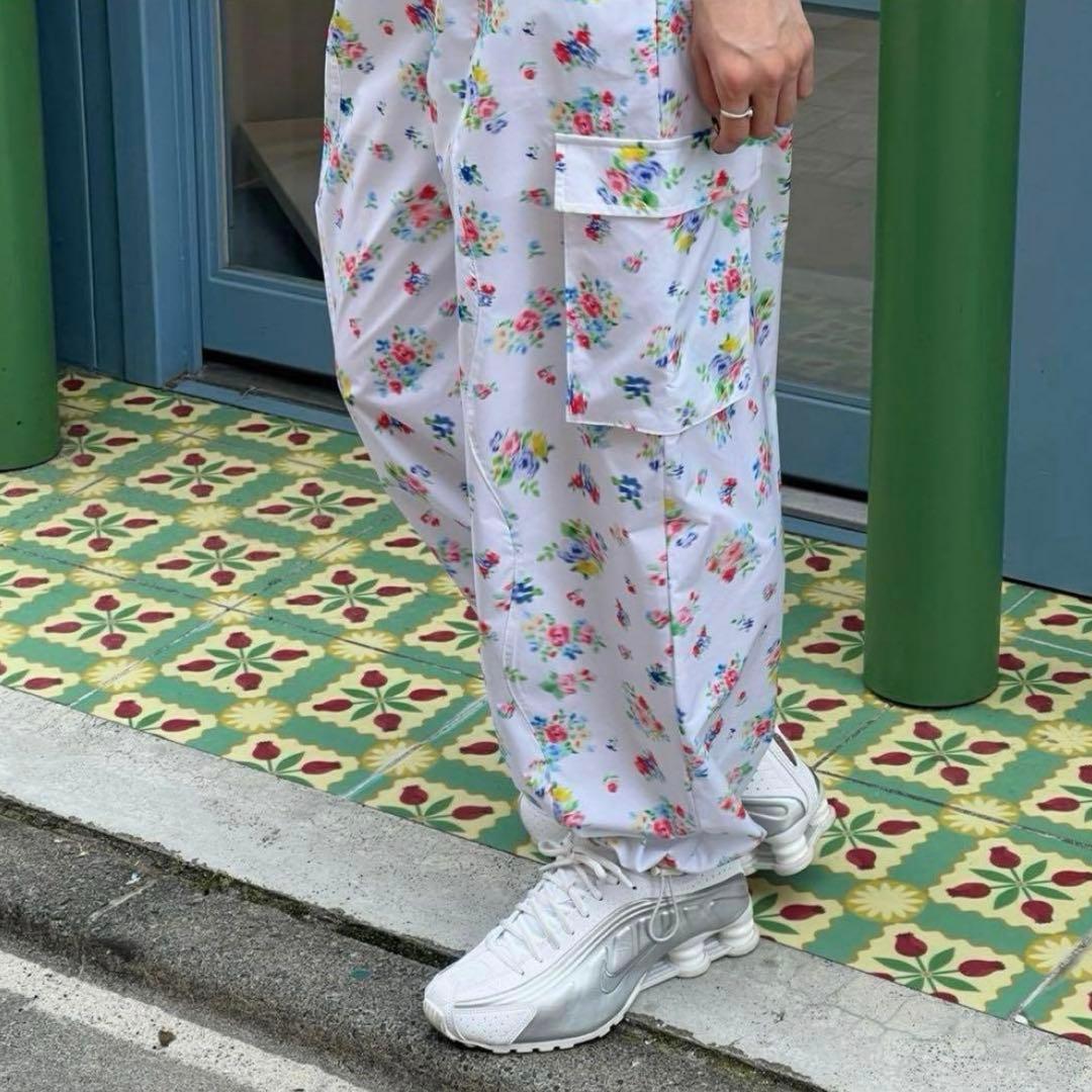 【POPPY】floral wave cargo (あさぎーにょ)