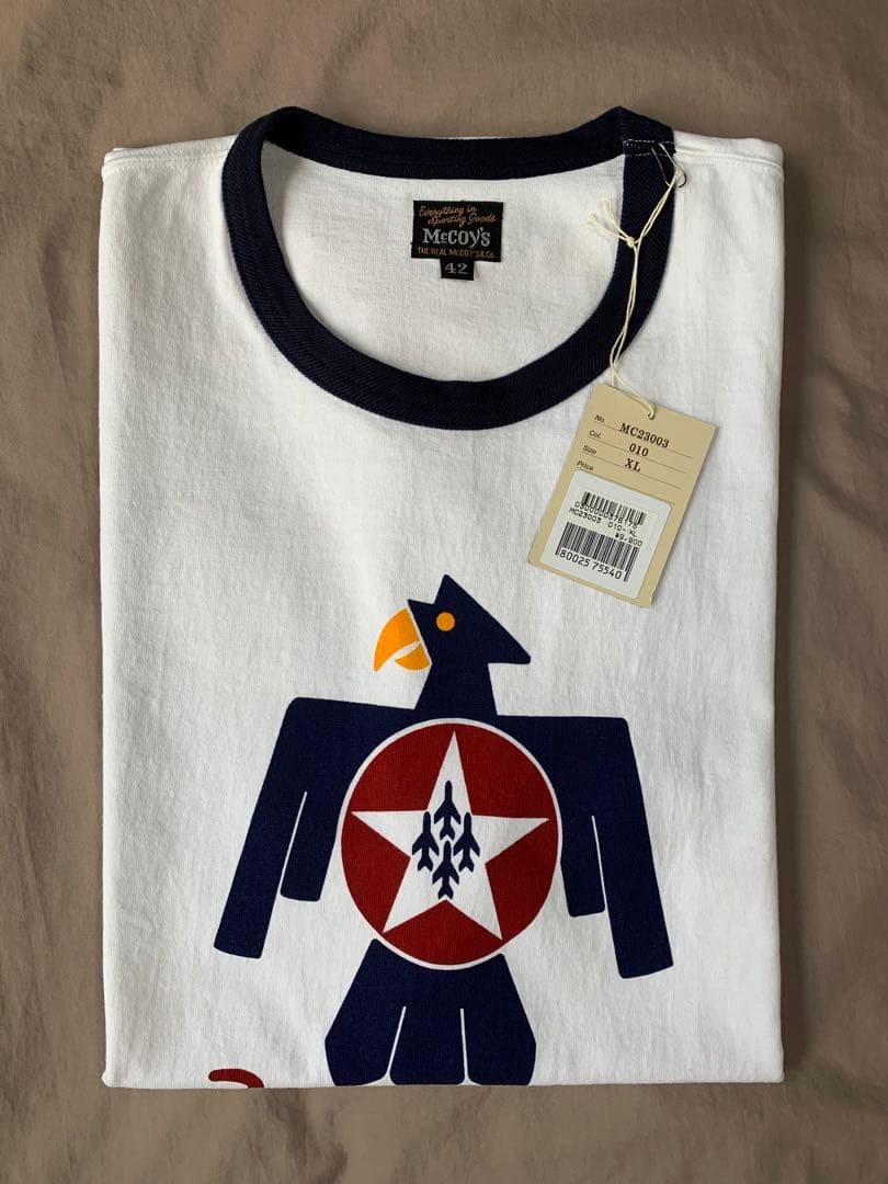 トップス THE REAL McCOY'S MC23003 THUNDERBIRDS XL