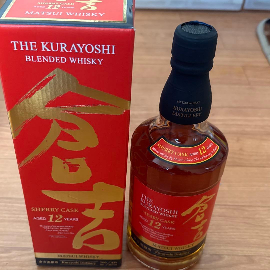 倉吉　シェリーカスク12年700ml 43度