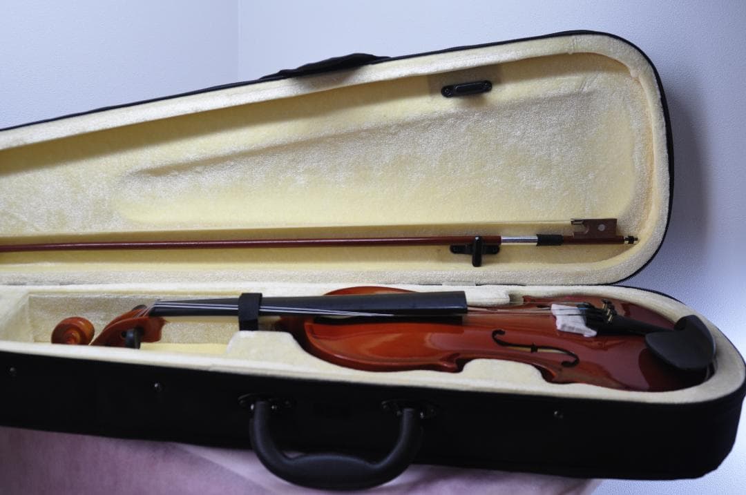 ♪【美品】バイオリン■プレミアム4／4■フルセット■初心者・学生向け■1091♪