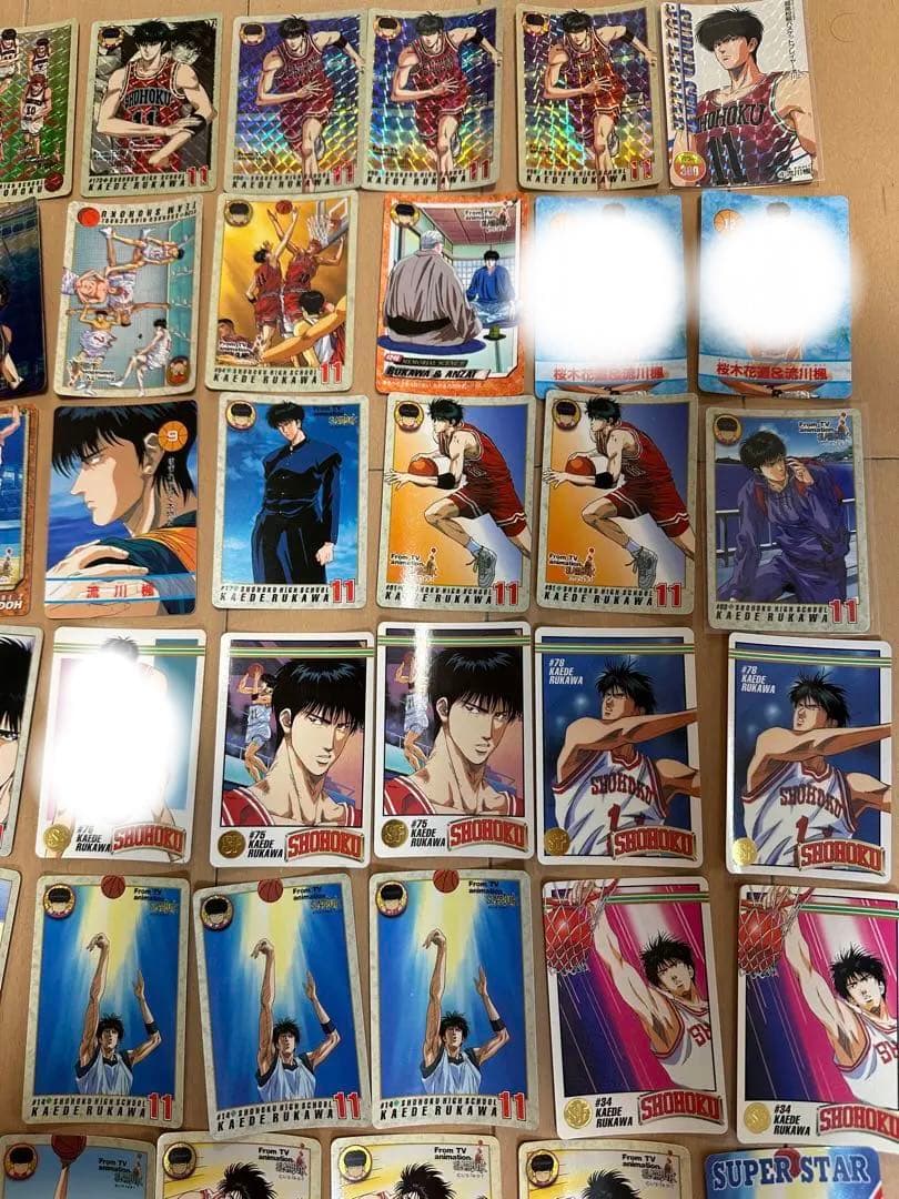 【バラ売り可】流川楓、61枚、SLAM DUNK スラムダンク　カードダス