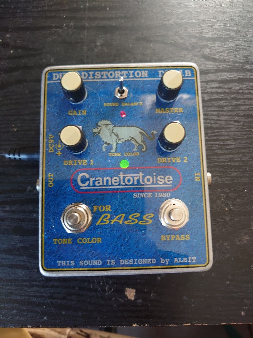 ベース Cranetortoise dual distortion DD-1B