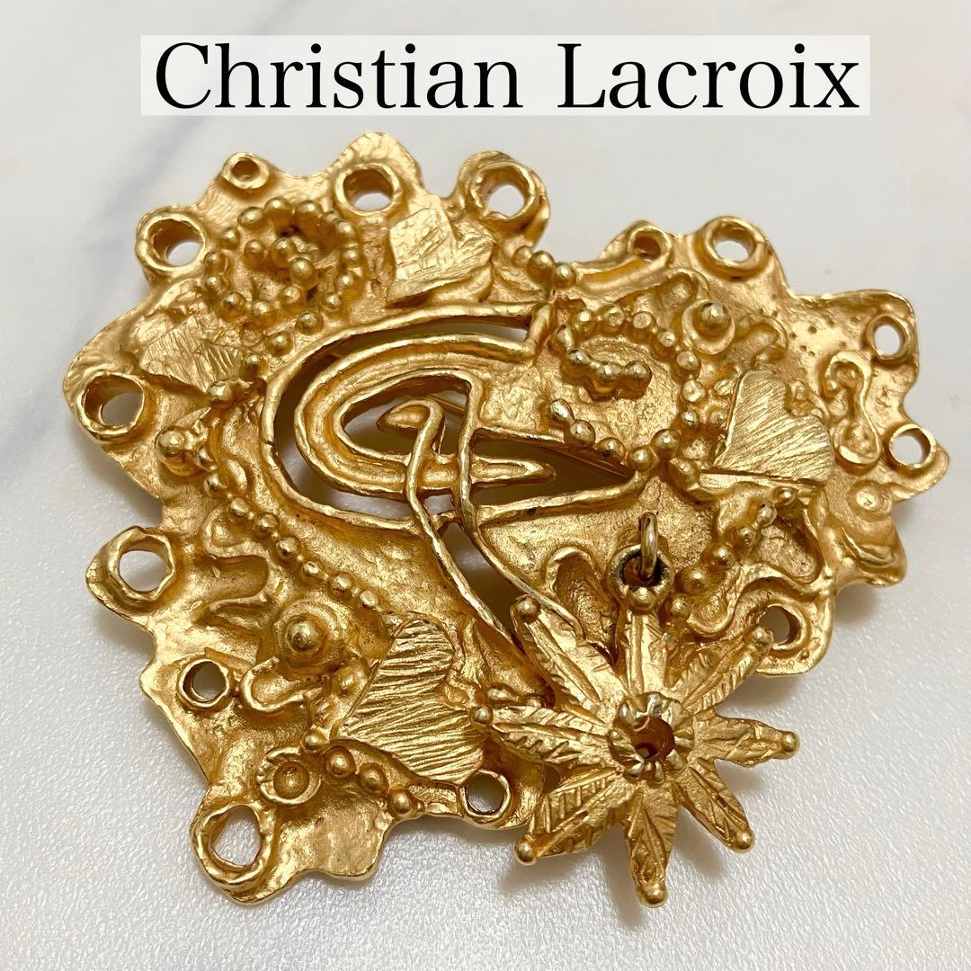 Christian Lacroix✨クリスチャンラクロワ✨ ブローチ　ハート
