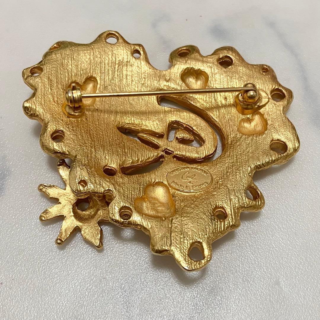 Christian Lacroix✨クリスチャンラクロワ✨ ブローチ　ハート