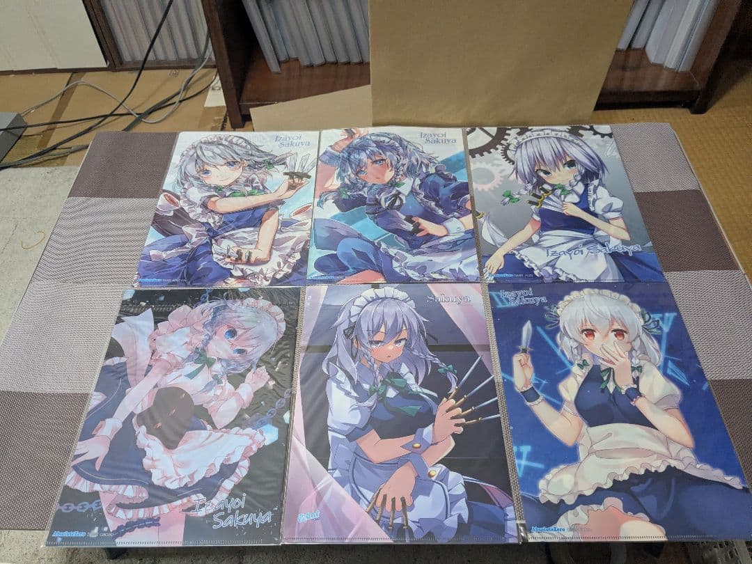 東方project　十六夜咲夜クリアファイルセット③