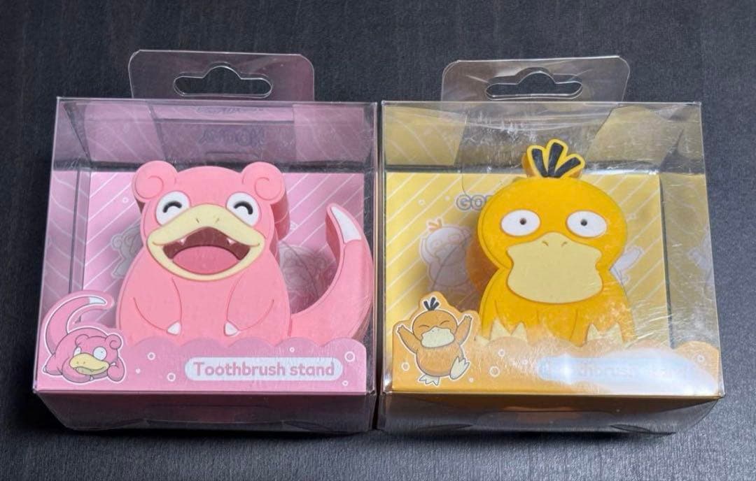 【新品】ポケモン ヤドン コダック 韓国限定 歯ブラシ立て