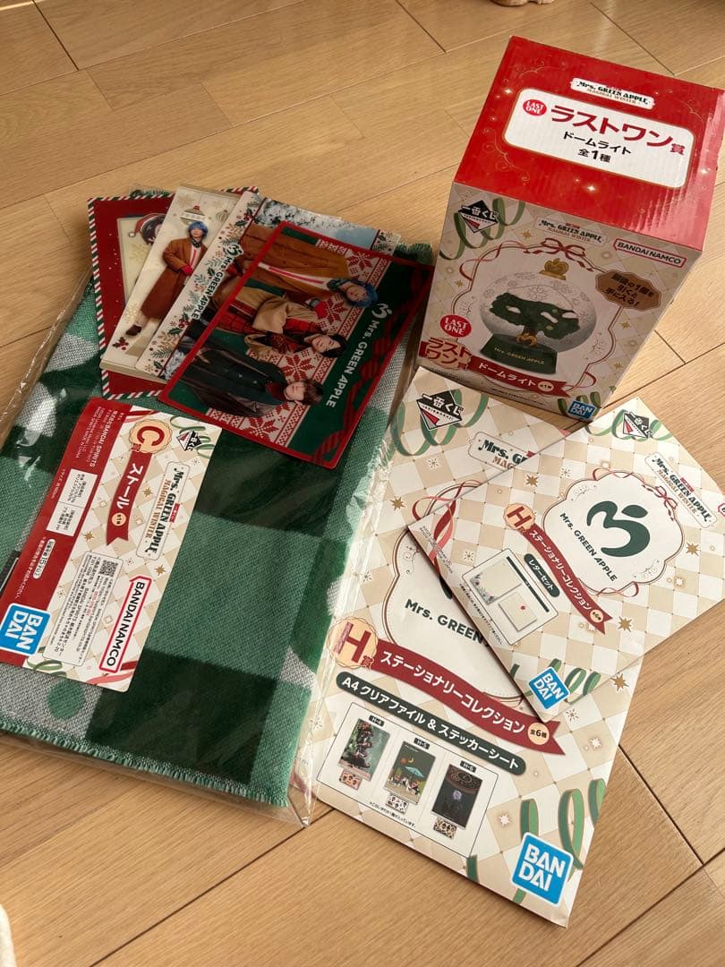 Mrs. GREEN APPLE ローソン一番くじ