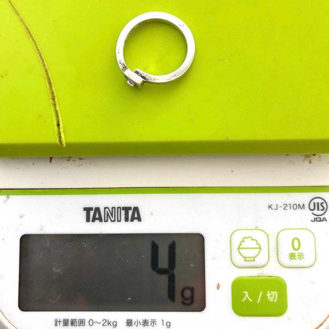 ジョージ・ジェンセン スターリングシルバー # A1 モダン リング　16号