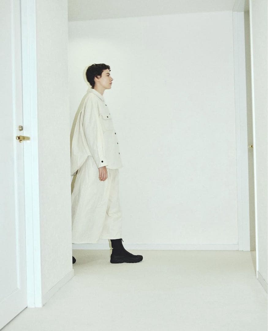 マチャット　machatt パファーキュロットパンツ アイボリー