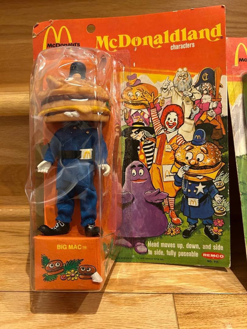 マクドナルド　REMCO　フィギュア　新品未使用　ビッグマックポリス　ロナルド