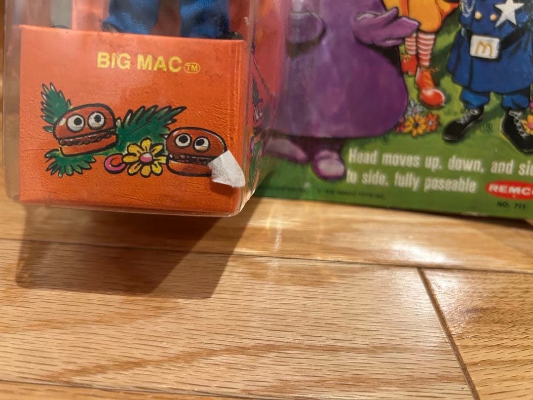 マクドナルド　REMCO　フィギュア　新品未使用　ビッグマックポリス　ロナルド
