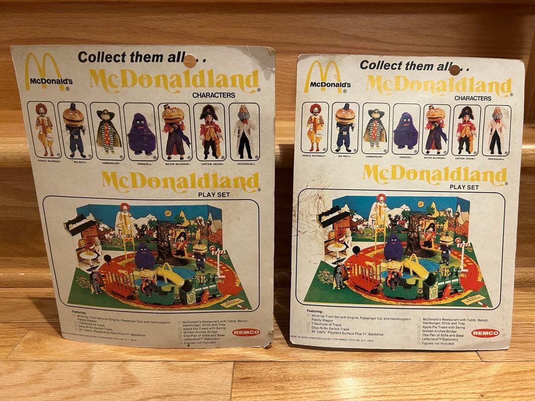 マクドナルド　REMCO　フィギュア　新品未使用　ビッグマックポリス　ロナルド