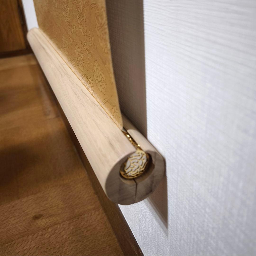 【希少・高級掛軸】岡本文男 六字名号「南無阿弥陀仏」共箱付き｜定価約70万円相当