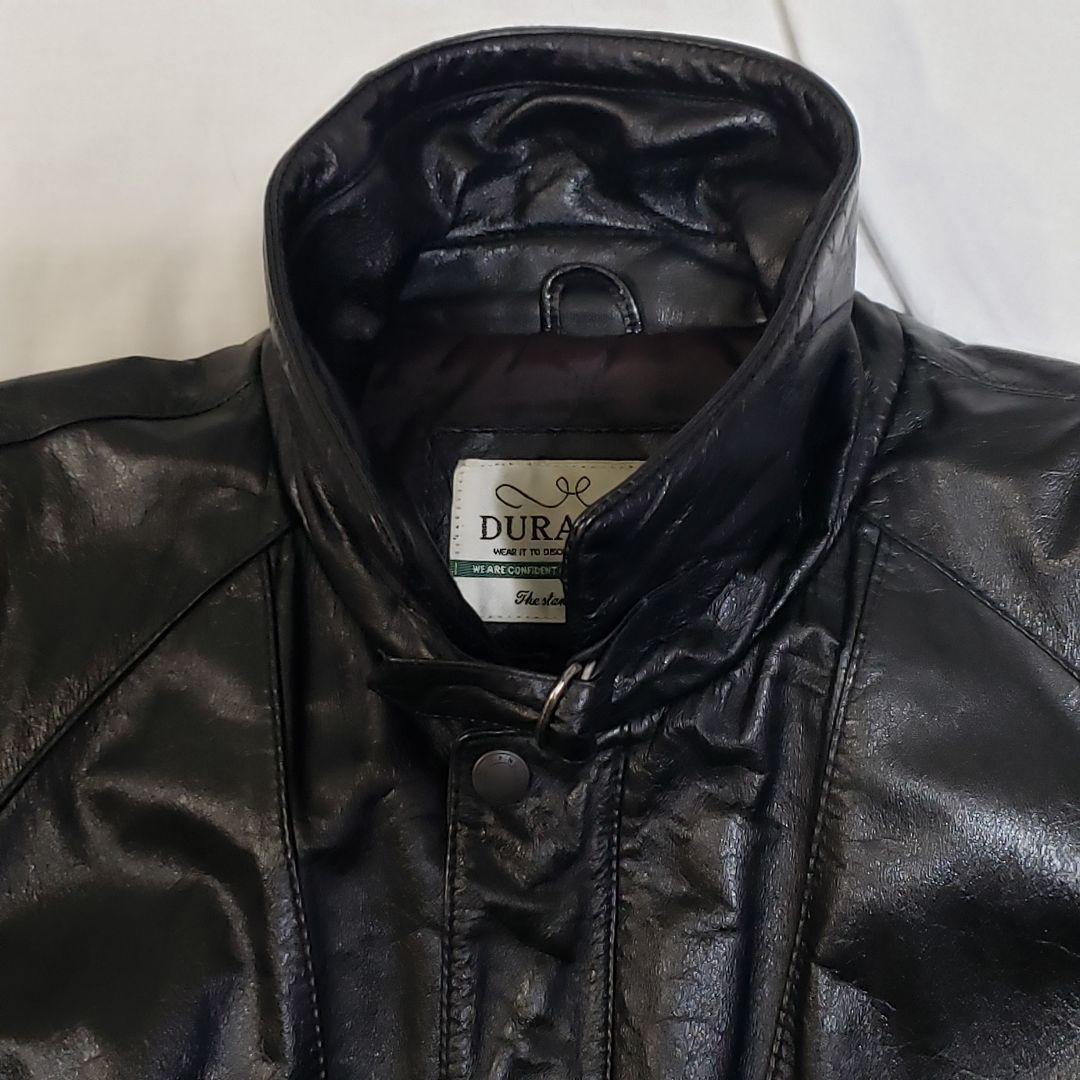 牛革　チンストラップ　Dポケット　短丈　レザージャケット G-1&A-2モチーフ