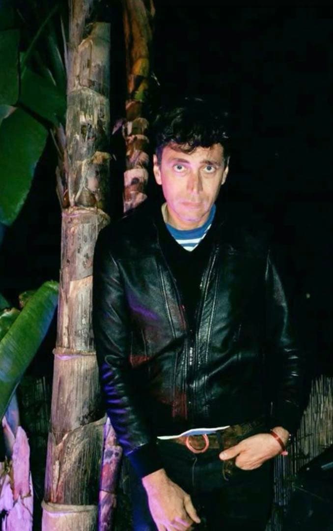 70s エディ スリマン リブ レザー ビンテージ hedi slimane