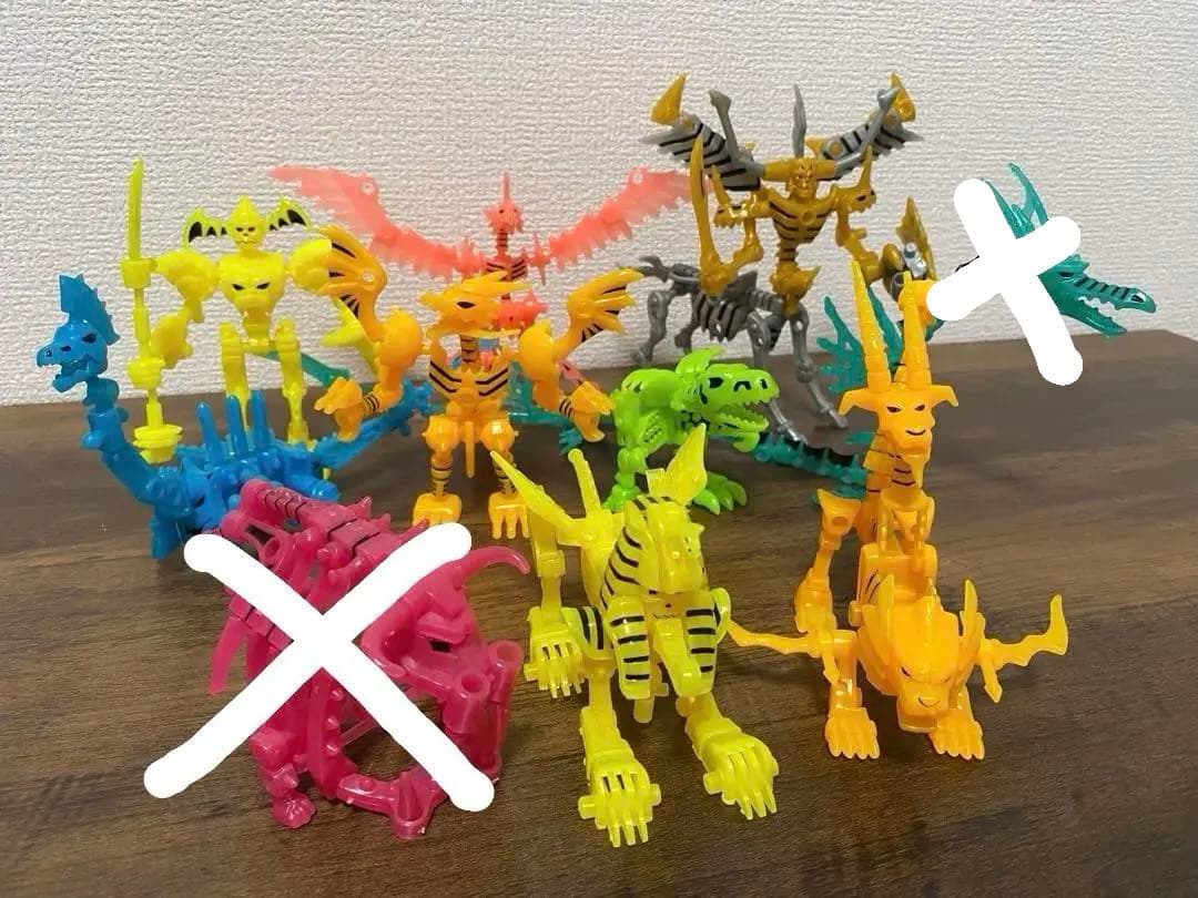 ひみつのほねほねザウルス　9体　初期