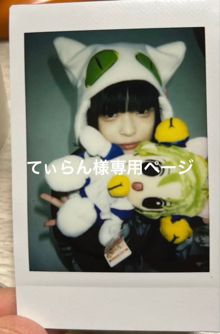 てぃらんページ ぽなかすいたねのチェキ3枚