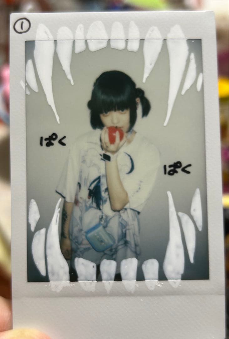 てぃらんページ ぽなかすいたねのチェキ3枚