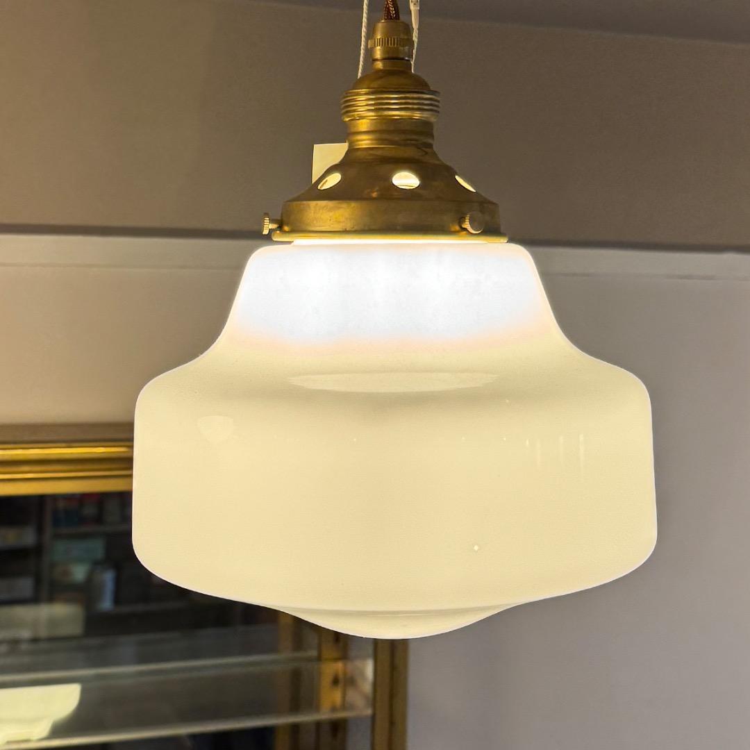 【フランス便】ビンテージ◆スクールハウスランプ◆