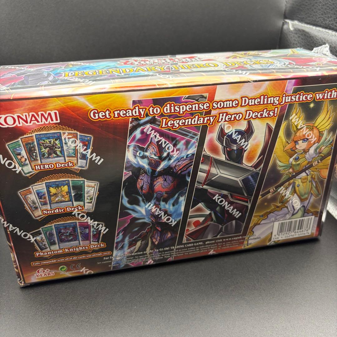 【遊戯王】LEGENDARY HERO DECKS 新品 未開封