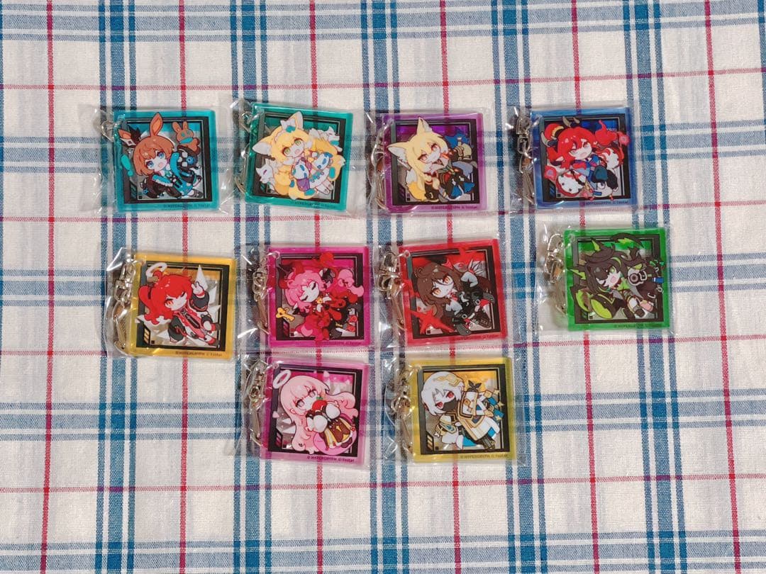 アークナイツ カプセルトイ アクリルキーホルダー 全種セット