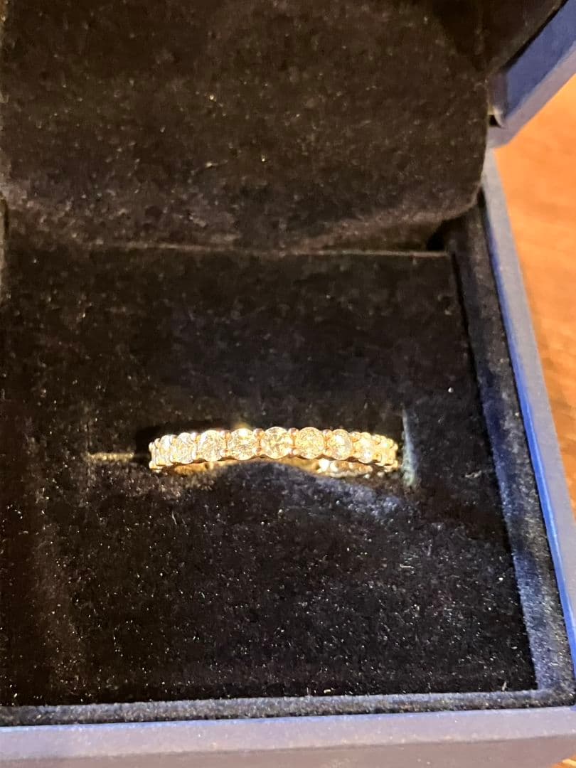 ★SWAROVSKI　スワロフスキーリング【14号】ラインストーン　クリアスワロ