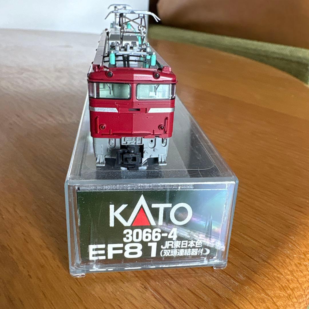 【新同】KATO 3066-4 EF81 JR東日本色(双頭連結器付)
