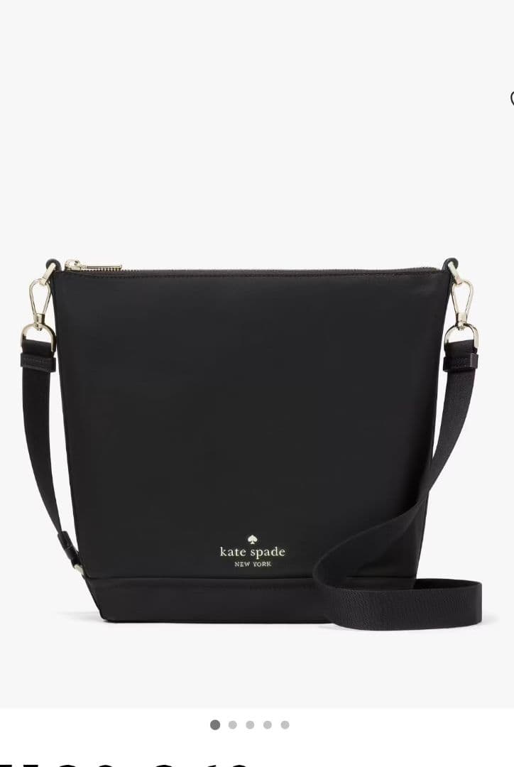 新品未使用★kate spade 　チェルシーダッフル　クロスボディ　ブラック