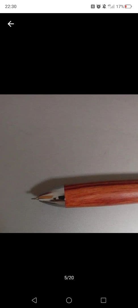 ^*^様 工房楔　グラッソ　チューリップウッド　多機能　シャープペンシル　2色ボ