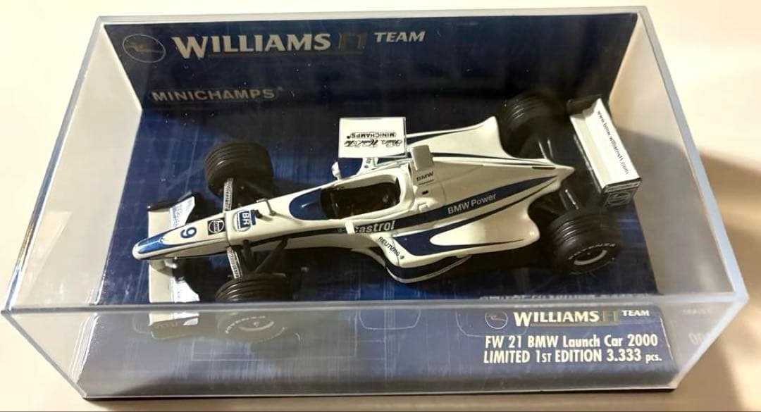 ミニチャンプス　F1 ミニカー　ウィリアムズ　セット