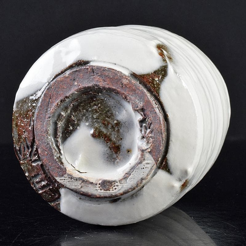 煎茶道具　益子焼　百童窯　高内秀剛作　湯呑　共箱　C　R7554