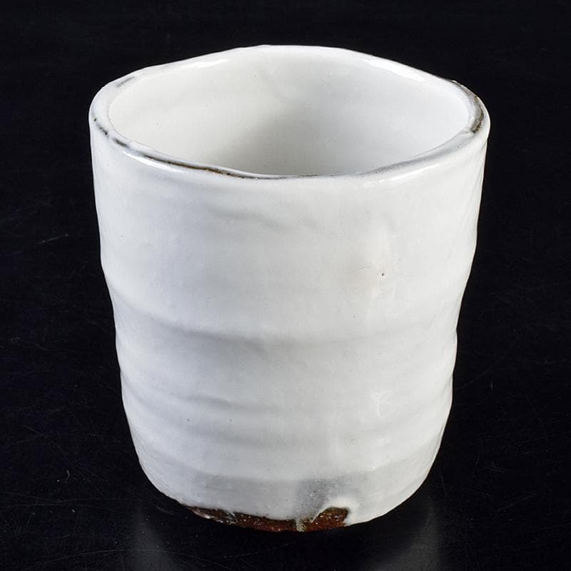 煎茶道具　益子焼　百童窯　高内秀剛作　湯呑　共箱　C　R7554