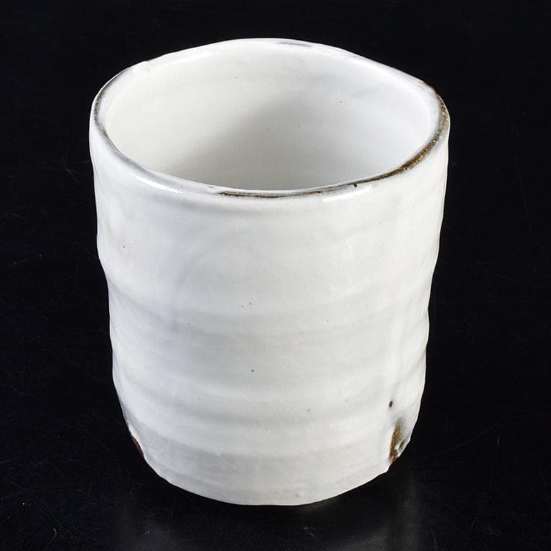 煎茶道具　益子焼　百童窯　高内秀剛作　湯呑　共箱　C　R7554