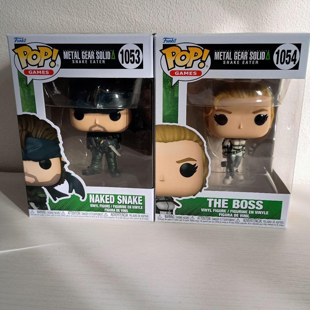 ファンコ ポップ メタルギアソリッドΔ スネーク ザ・ボス 2体セット
