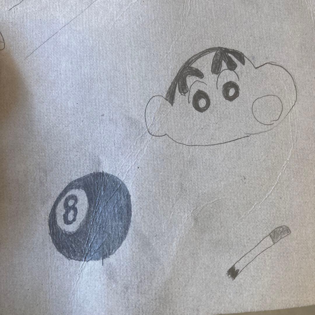 授業中に書いた絵画