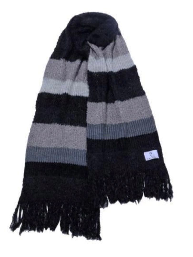 rurumu: 縷縷夢兎 2019 ss collection 黒 マフラー