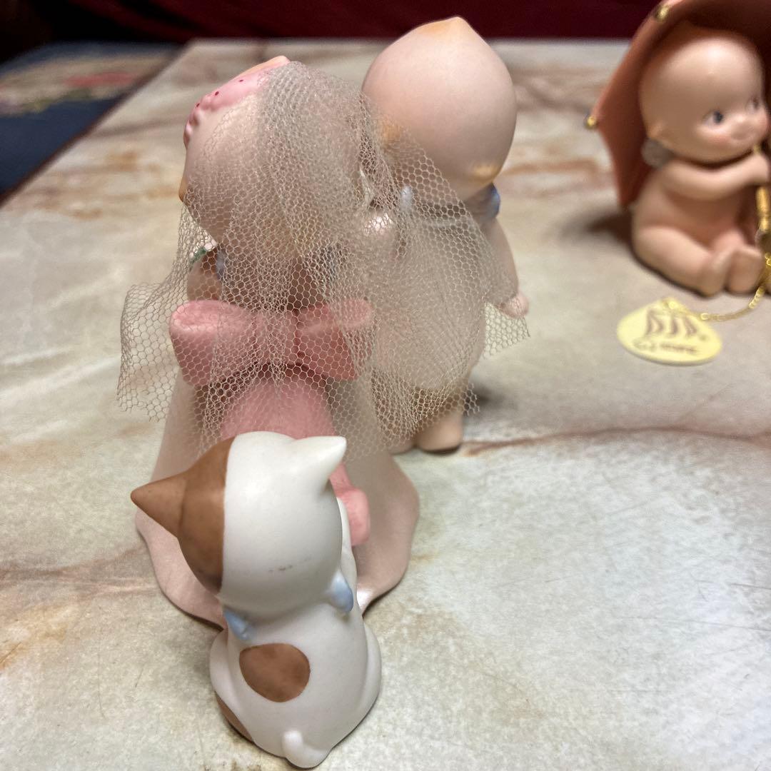 加藤工芸　キューピー 陶器 3セット