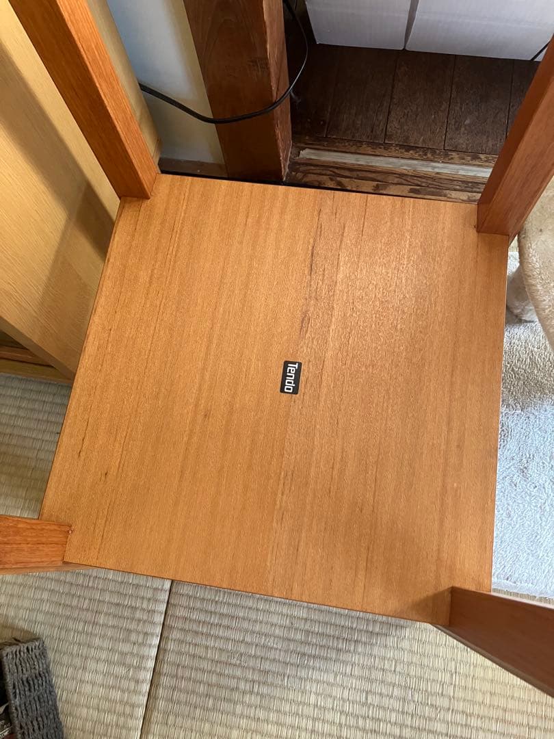 天童木工　花台　サイドテーブル　ヴィンテージ　　チーク