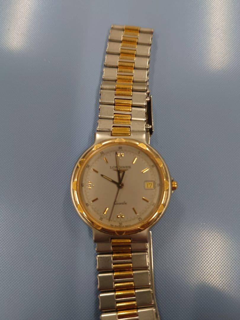 ロンジン　コンクエスト アナログ腕時計 シルバー/ゴールド