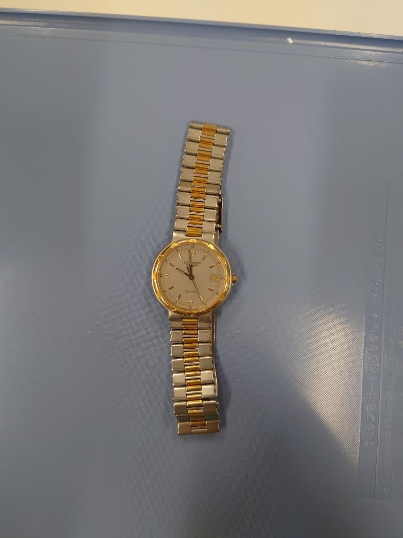 ロンジン　コンクエスト アナログ腕時計 シルバー/ゴールド