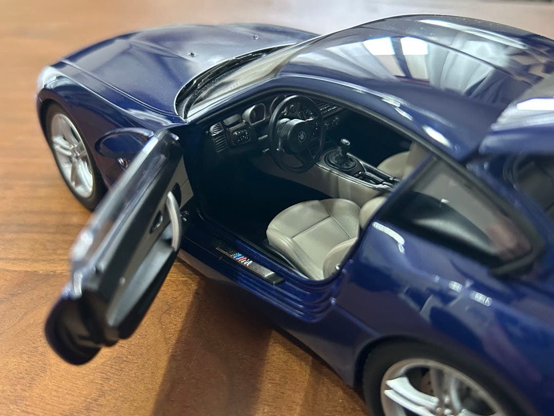 【希少】京商 BMW Z4 Mクーペ 1/18 インテルラゴスブルー