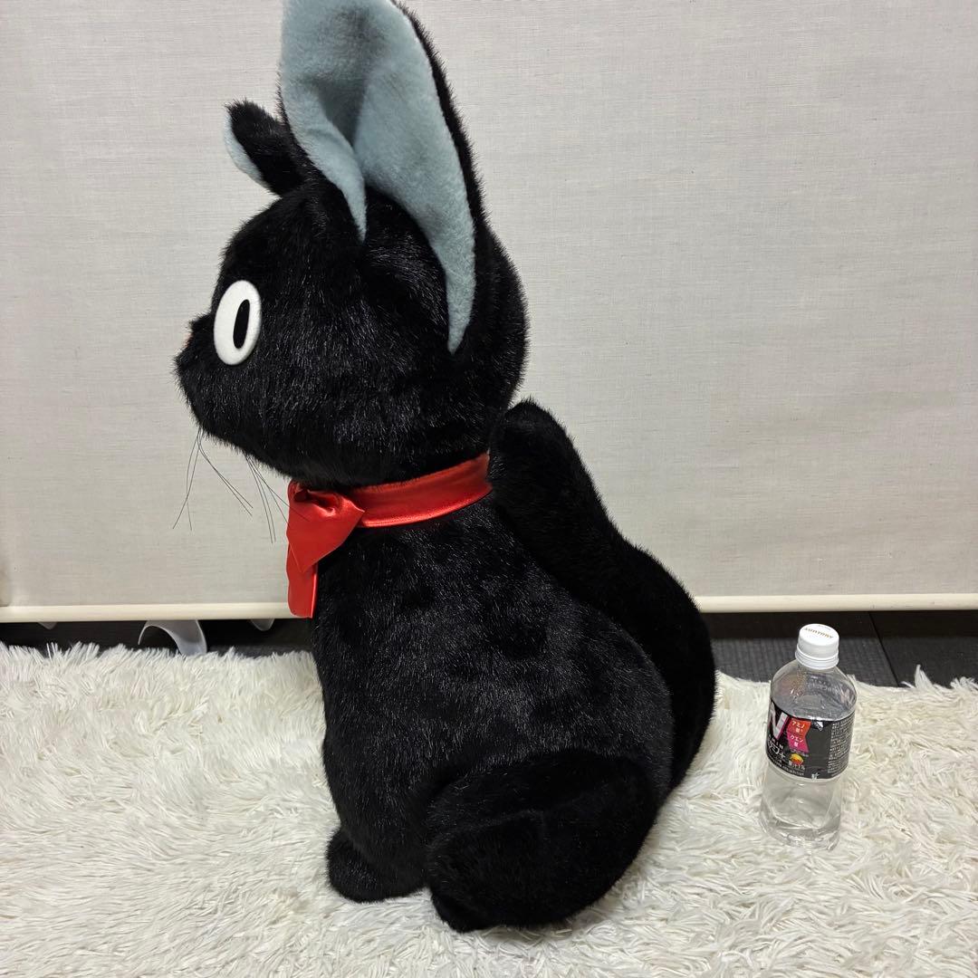 美品　魔女の宅急便　ジジ　タグ付き　特大　ぬいぐるみ　70cm ジブリ