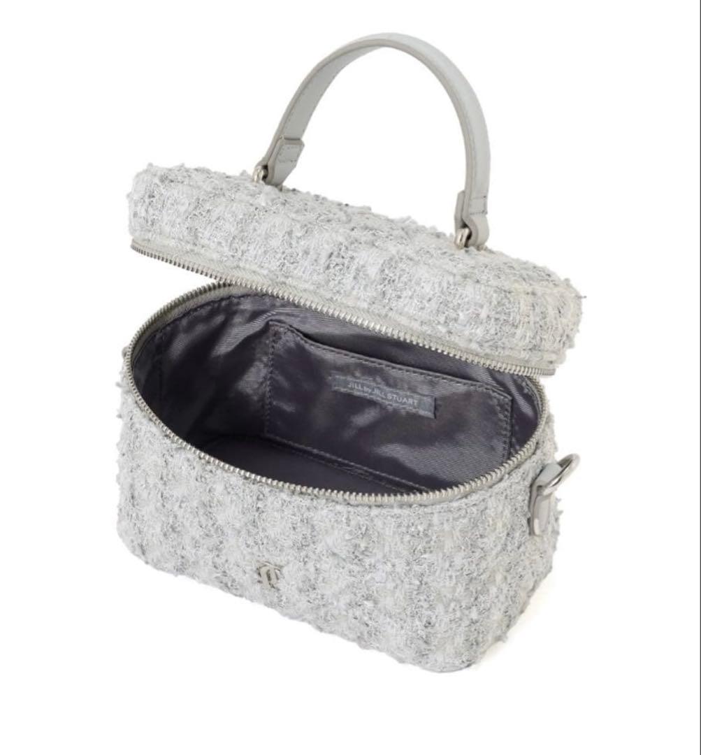 JILL by JILL STUART ツイードキルティングバニティ