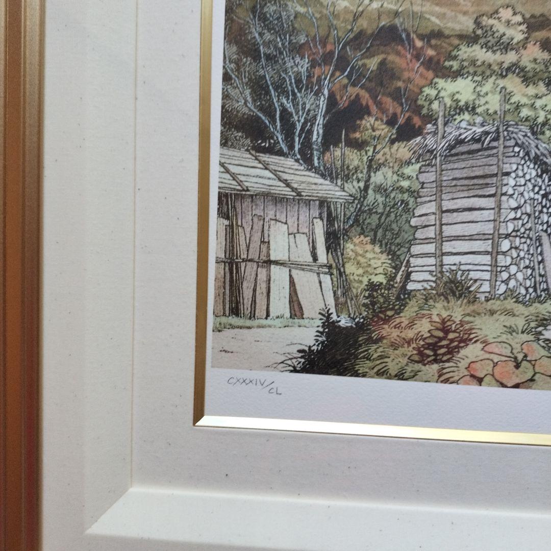 「貴重品」釣りキチ三平ジークレー　鳥海初冠雪　保証書付ローマ数字134/150