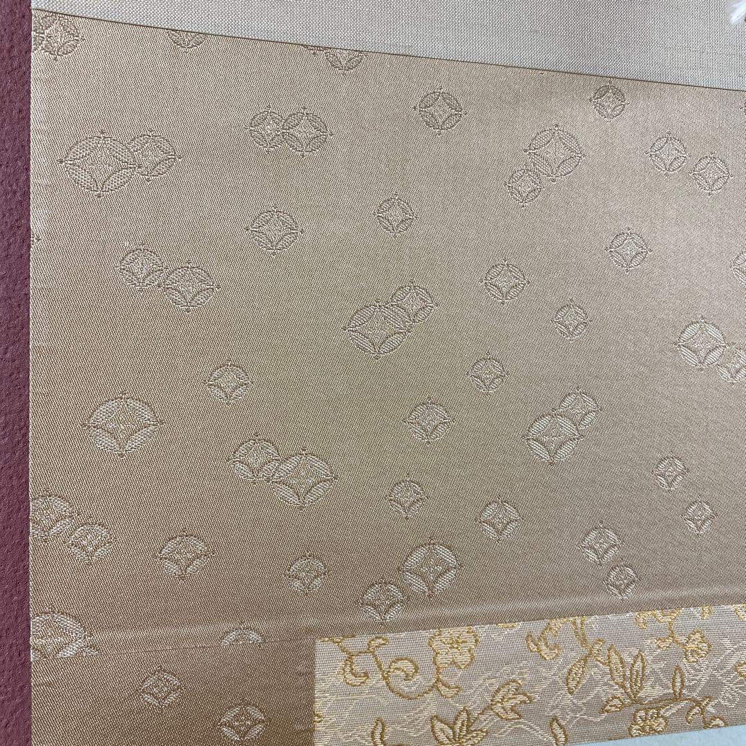 美品 掛け軸2本 紅山幸水作「露草」、倉田立美作 富士図