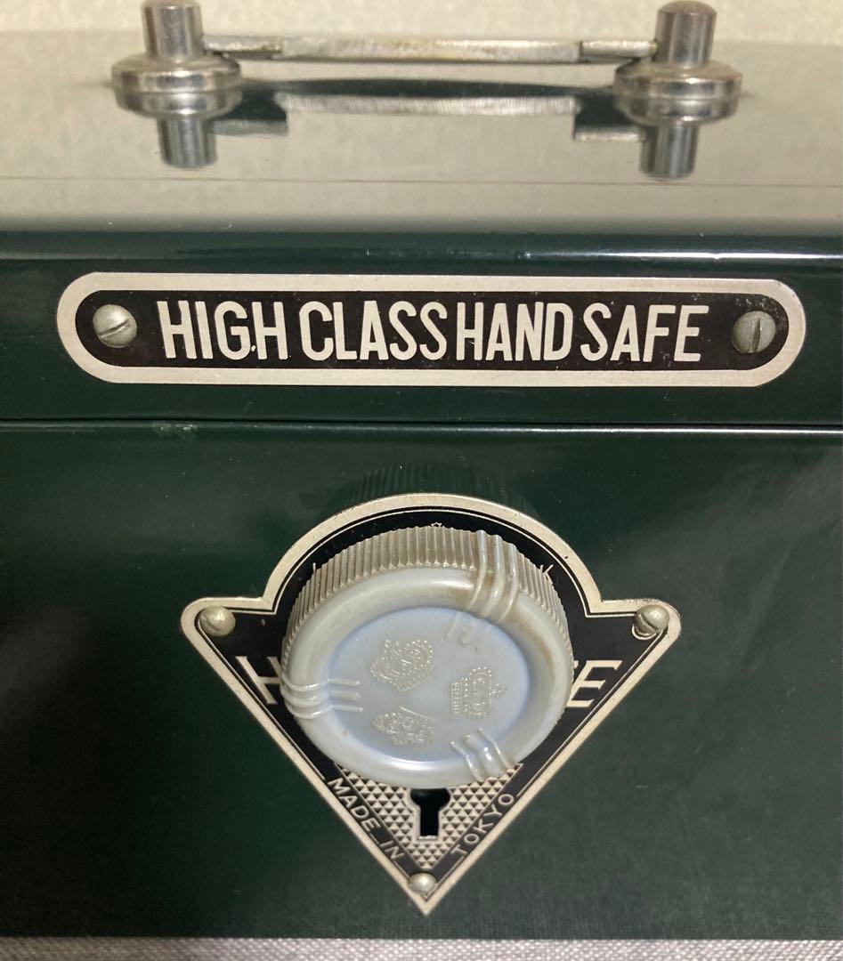 超超超激レア ALPS 手提げ金庫 鍵あり昭和レトロ アンティーク ヴィンテージ