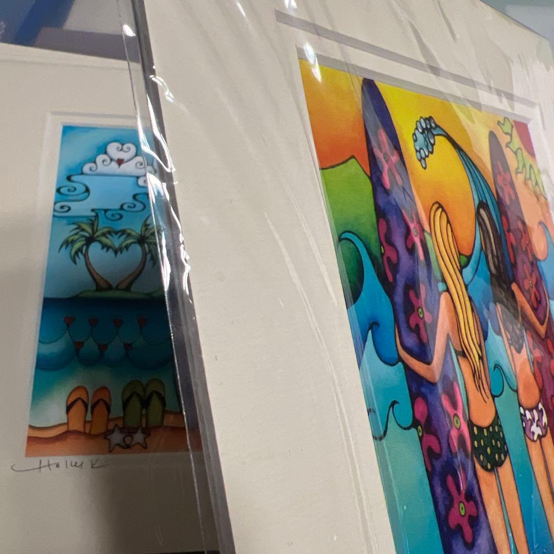 ホリーK アート ビーチ　　サーフィン　3枚セット