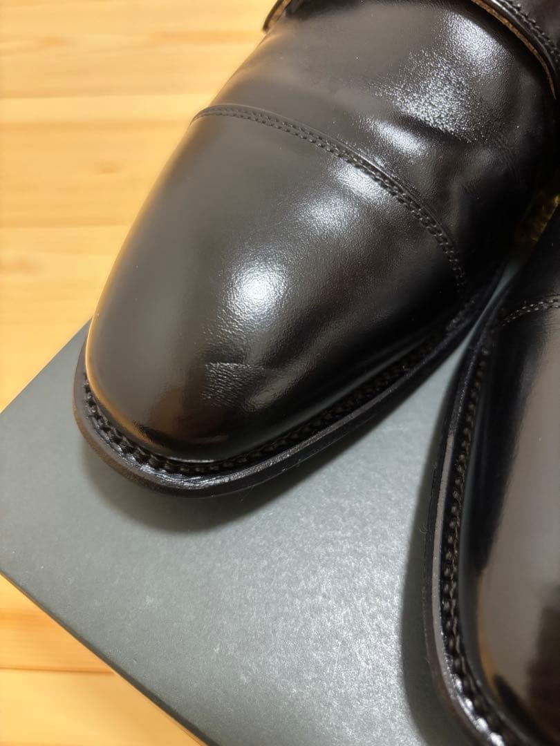 スコッチグレイン オデッサ 910BL ブラック　24cm ダブルモンク