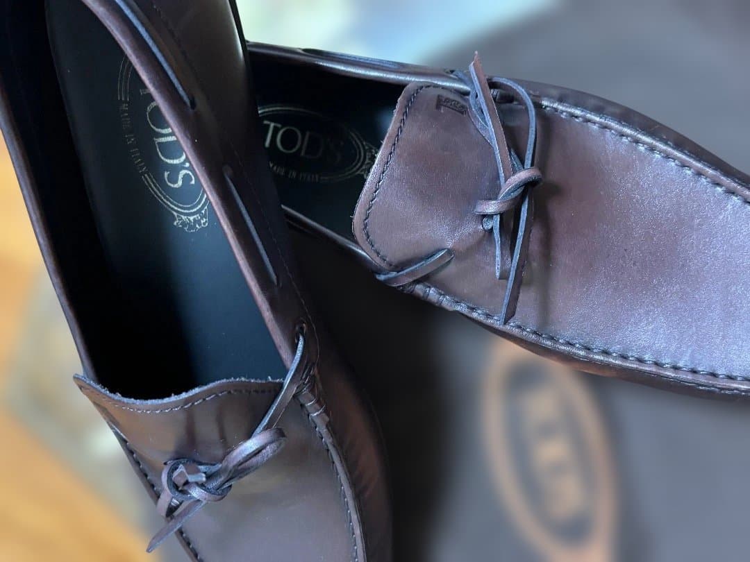 TOD'S ブラウン モカシン