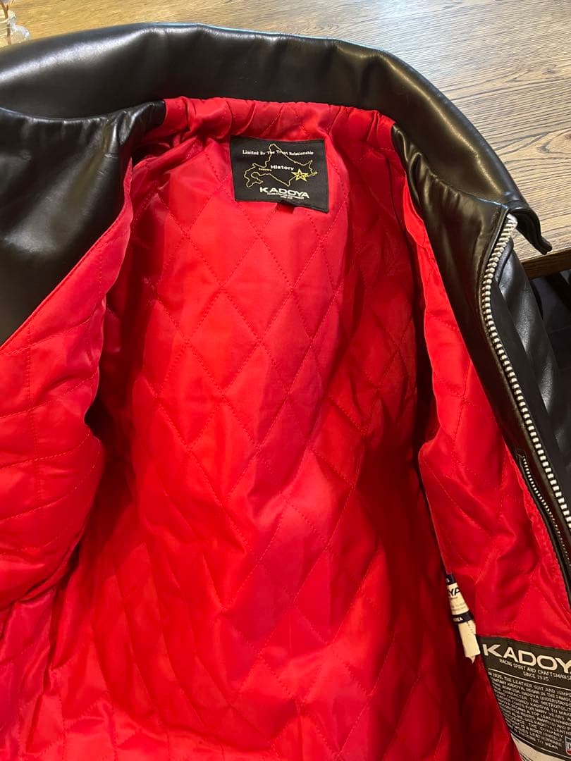 カドヤ(KADOYA) × History別注 【TCR-H4】 革ジャン